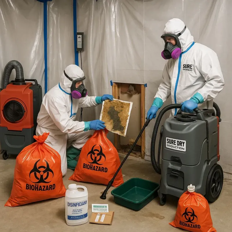 Contaminated Water Handling Protocols process in Bean Station, TN